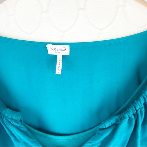 Splendid Dress Aqua Skirt Dress Small - Picture 3 of 4